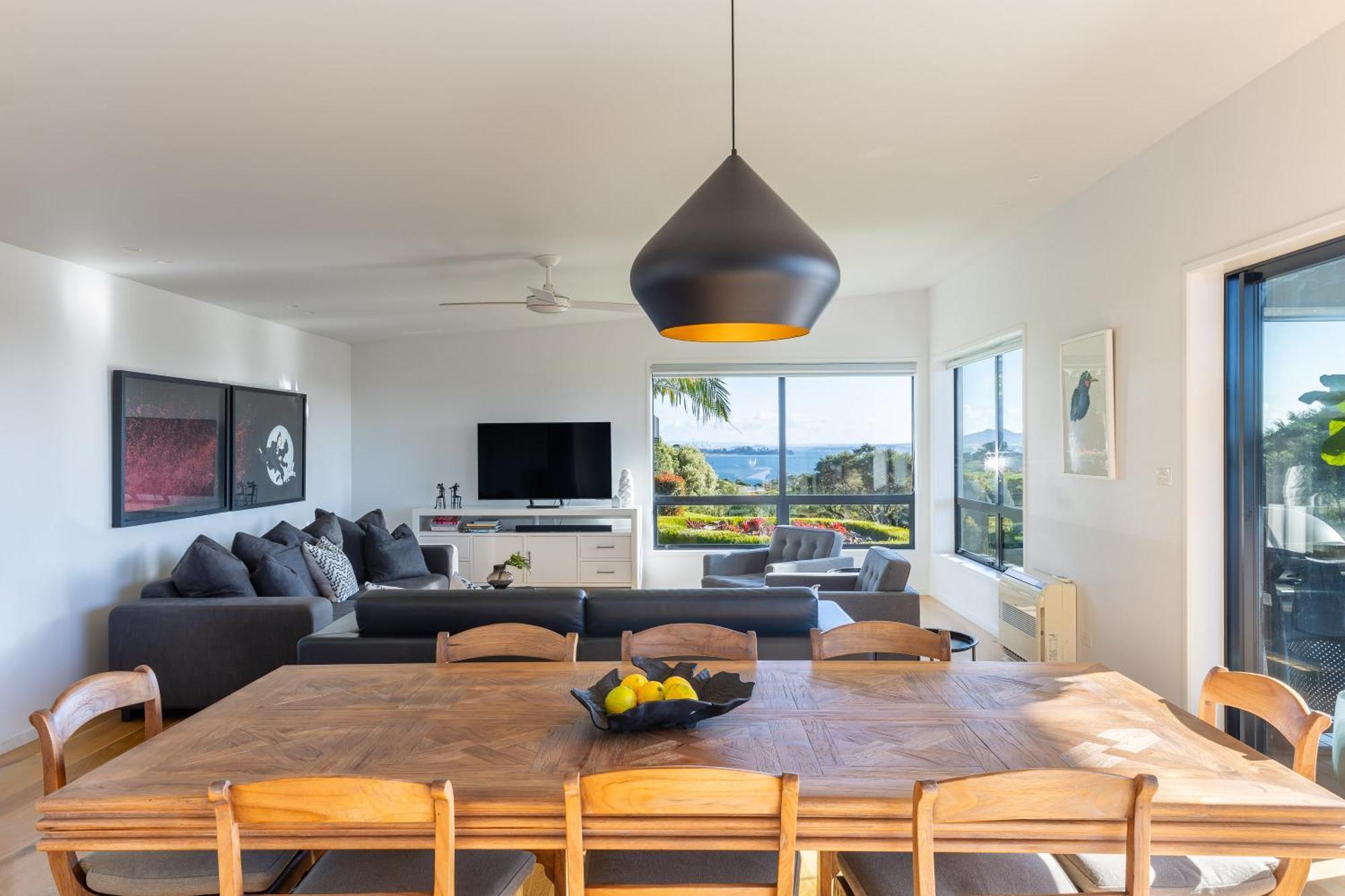 Cable Bay Views Apartment Oneroa Luaran gambar